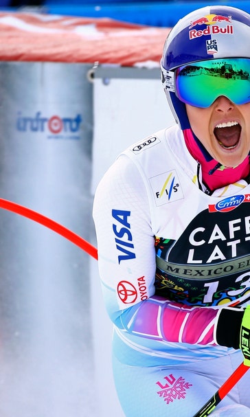 Vonn all set to charge after ski racing's hallowed wins mark